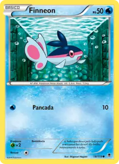 Finneon – Carta Pokémon TCG