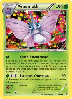 Venomoth – Carta Pokémon TCG