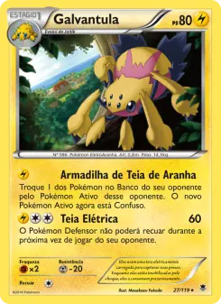 Galvantula – Carta Pokémon TCG