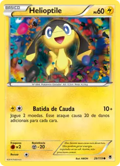 Helioptile – Carta Pokémon TCG