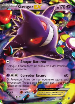 Gengar EX – Carta Pokémon TCG