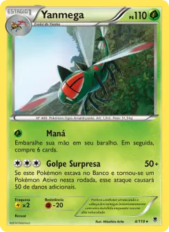 Yanmega – Carta Pokémon TCG