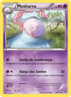 Musharna – Carta Pokémon TCG