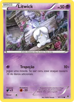 Litwick – Carta Pokémon TCG