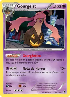 Gourgeist – Carta Pokémon TCG