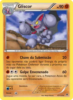Gliscor – Carta Pokémon TCG