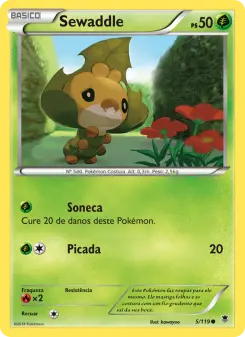 Sewaddle – Carta Pokémon TCG