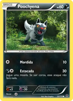 Poochyena – Carta Pokémon TCG