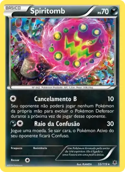 Spiritomb – Carta Pokémon TCG