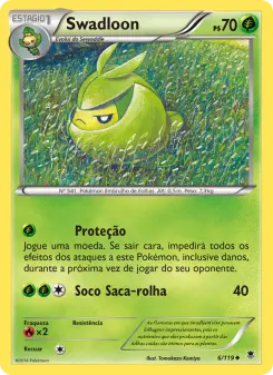 Swadloon – Carta Pokémon TCG
