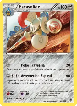 Escavalier – Carta Pokémon TCG