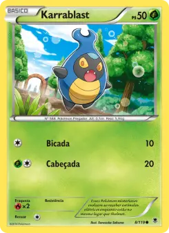Karrablast – Carta Pokémon TCG