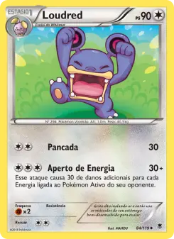 Loudred – Carta Pokémon TCG