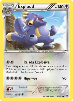 Exploud – Carta Pokémon TCG