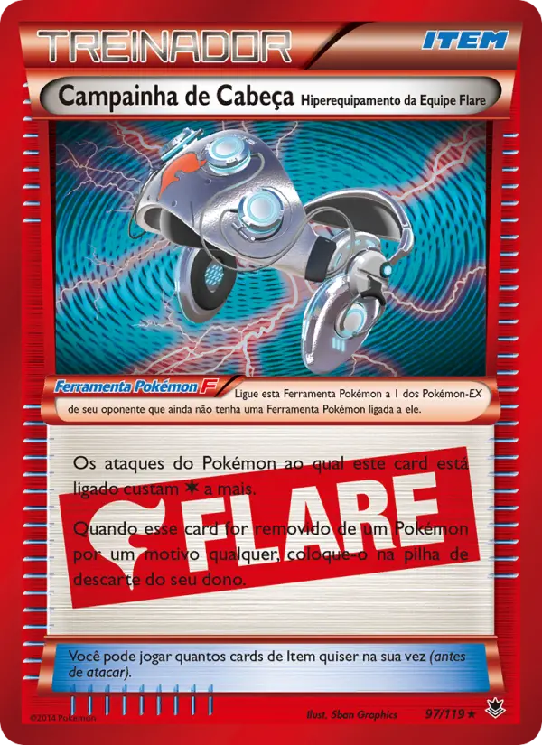 Campainha de Cabeça – Hiperequipamento da Equipe Flare