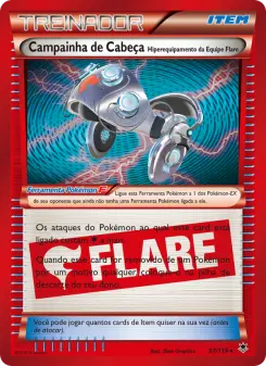 Campainha de Cabeça – Hiperequipamento da Equipe Flare – Carta Pokémon TCG