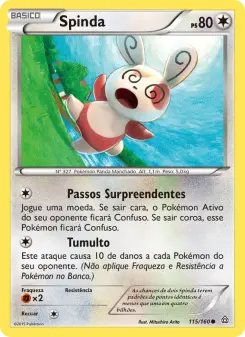 Spinda – Carta Pokémon TCG