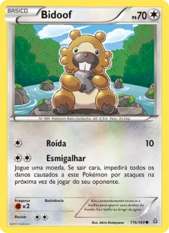 Bidoof – Carta Pokémon TCG