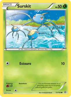 Surskit – Carta Pokémon TCG
