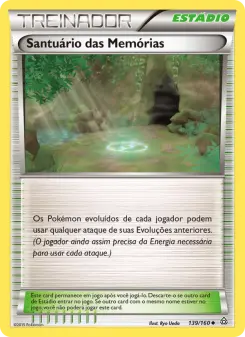 Santuário das Memórias – Carta Pokémon TCG