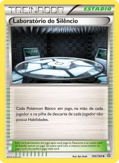 Laboratório do Silêncio – Carta Pokémon TCG