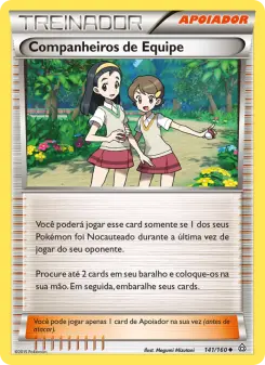 Companheiros de Equipe – Carta Pokémon TCG
