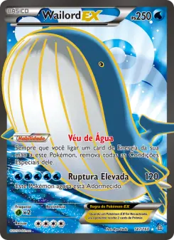 Wailord EX – Carta Pokémon TCG
