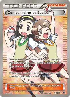 Companheiros de Equipe – Carta Pokémon TCG
