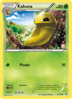 Kakuna – Carta Pokémon TCG