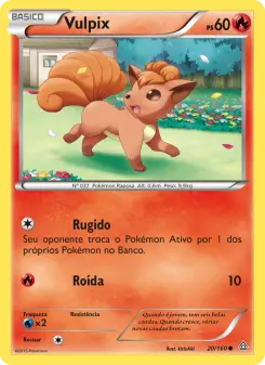 Vulpix – Carta Pokémon TCG