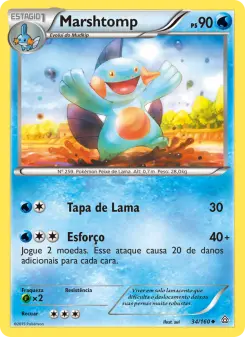 Marshtomp – Carta Pokémon TCG