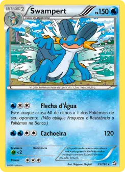 Swampert – Carta Pokémon TCG