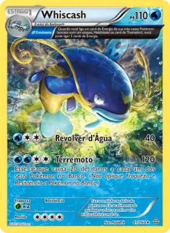 Whiscash – Carta Pokémon TCG