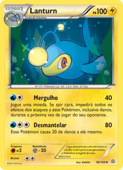 Lanturn – Carta Pokémon TCG