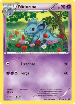 Nidorina – Carta Pokémon TCG