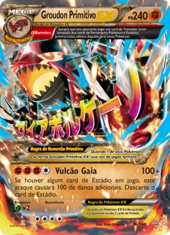 Groudon Primitivo EX – Carta Pokémon TCG