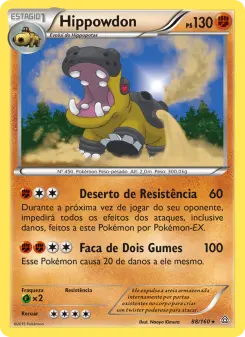 Hippowdon – Carta Pokémon TCG