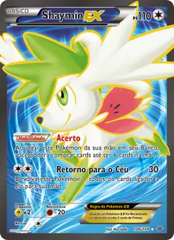Shaymin EX – Carta Pokémon TCG