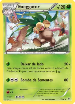 Exeggutor – Carta Pokémon TCG