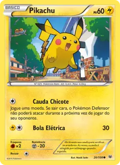 Pikachu – Carta Pokémon TCG