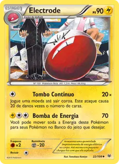 Electrode – Carta Pokémon TCG