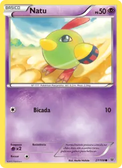 Natu – Carta Pokémon TCG