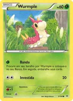 Wurmple – Carta Pokémon TCG
