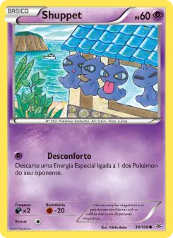 Shuppet – Carta Pokémon TCG