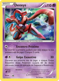 Deoxys – Carta Pokémon TCG