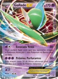 Gallade EX – Carta Pokémon TCG