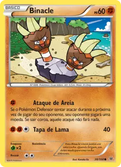 Binacle – Carta Pokémon TCG