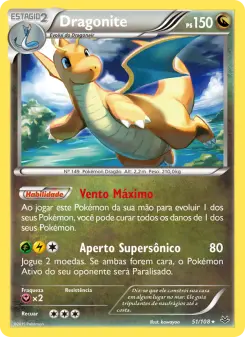Dragonite – Carta Pokémon TCG
