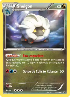 Shelgon – Carta Pokémon TCG