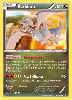 Reshiram – Carta Pokémon TCG